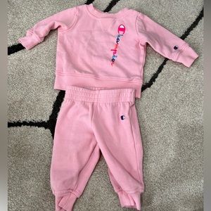 Champion Infant Outfit - 6-9 Months - Pink
